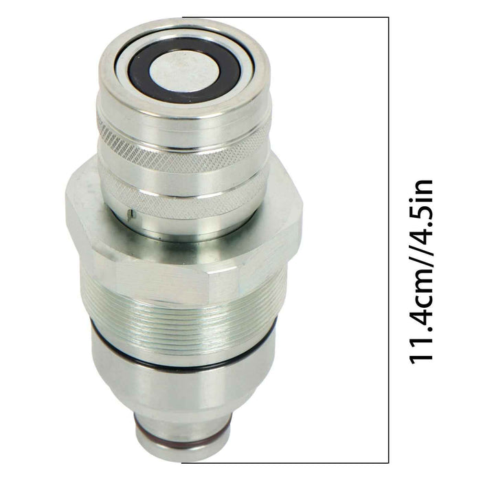 DURAFORCE Female Flat Face Hydraulic Coupler 7246802 for Bobcat T320 T450 T550 T595 T630