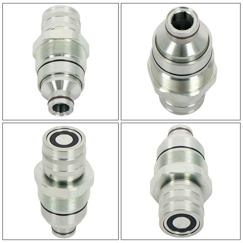 DURAFORCE Female Flat Face Hydraulic Coupler 7246802 for Bobcat T320 T450 T550 T595 T630
