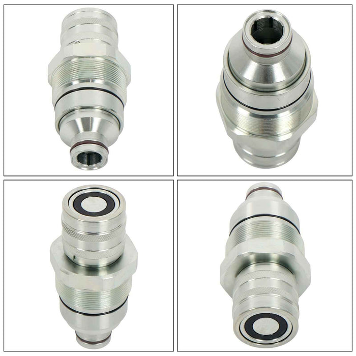 DURAFORCE Female Flat Face Hydraulic Coupler 7246802 for Bobcat T320 T450 T550 T595 T630