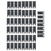 DURAFORCE 1-3/8" 55 Pack Universal Oscillating Tool Blade Wood and Plastic Saw Blades
