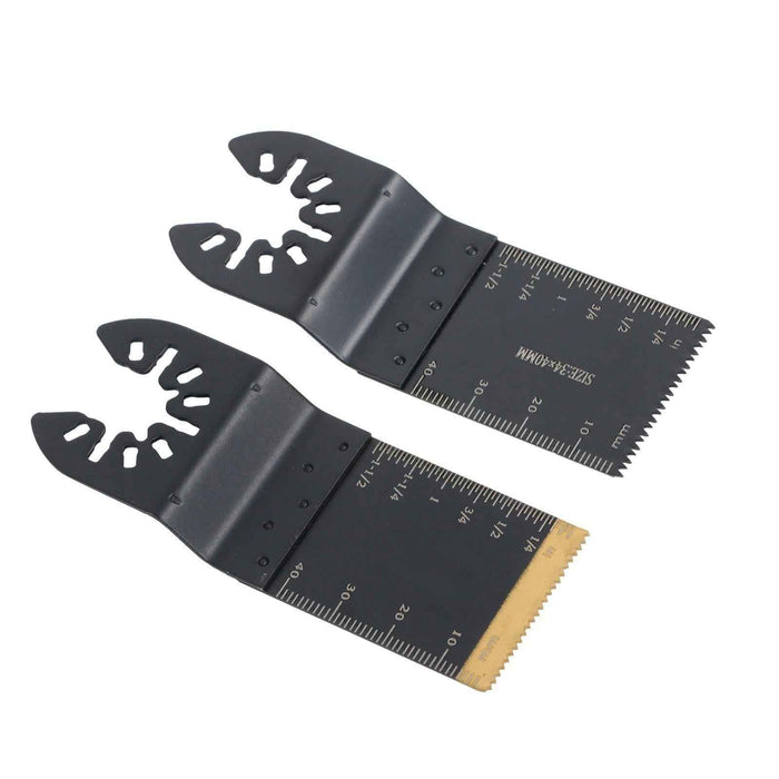 DURAFORCE 1-3/8" 55 Pack Universal Oscillating Tool Blade Wood and Plastic Saw Blades