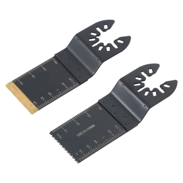 DURAFORCE 1-3/8" 55 Pack Universal Oscillating Tool Blade Wood and Plastic Saw Blades