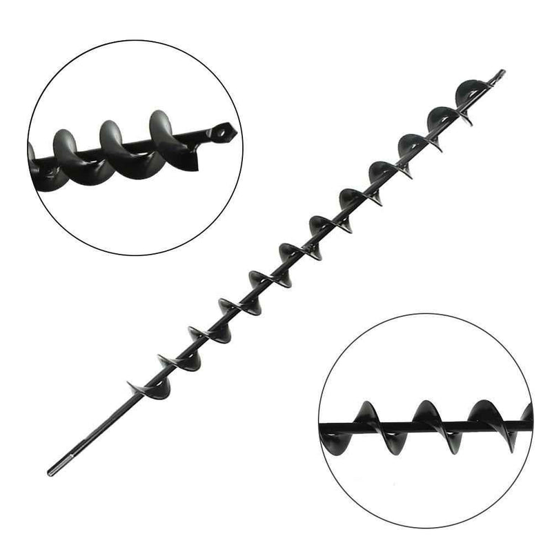DURAFORCE 1.75" x 24" Auger Drill Bit Garden Plant Flower Bulb Rapid Planter Spiral