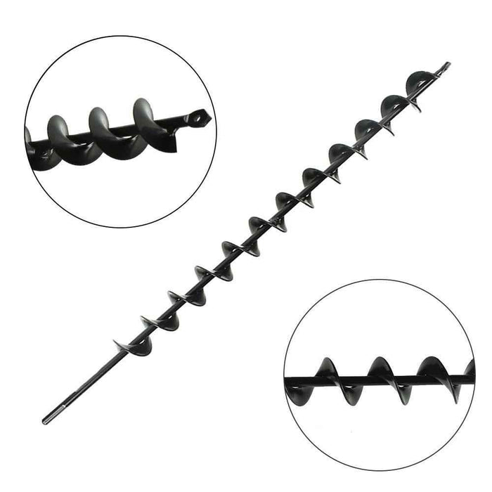 DURAFORCE New 1.75" x 24" Auger Drill Bit Garden Plant Flower Bulb Rapid Planter Spiral