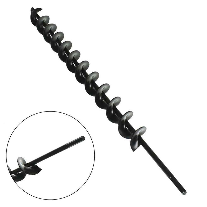 DURAFORCE 1.75" x 24" Auger Drill Bit Garden Plant Flower Bulb Rapid Planter Spiral
