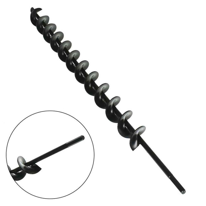DURAFORCE New 1.75" x 24" Auger Drill Bit Garden Plant Flower Bulb Rapid Planter Spiral