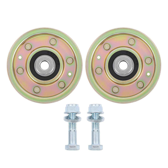 DURAFORCE For MTD 112-3687 300920 2 Flat Idler Pulley 756-0981A 756-04224 7560981 956-0981