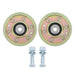 DURAFORCE For MTD 112-3687 300920 2 Flat Idler Pulley 756-0981A 756-04224 7560981 956-0981