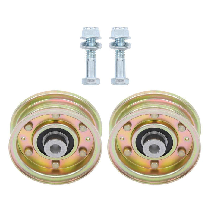 DURAFORCE For MTD 112-3687 300920 2 Flat Idler Pulley 756-0981A 756-04224 7560981 956-0981