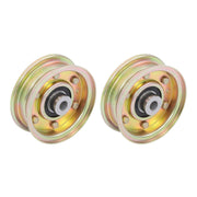 DURAFORCE For MTD 112-3687 300920 2 Flat Idler Pulley 756-0981A 756-04224 7560981 956-0981