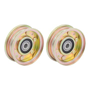 DURAFORCE For MTD 112-3687 300920 2 Flat Idler Pulley 756-0981A 756-04224 7560981 956-0981