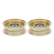 DURAFORCE For MTD 112-3687 300920 2 Flat Idler Pulley 756-0981A 756-04224 7560981 956-0981