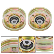 DURAFORCE For MTD 112-3687 300920 2 Flat Idler Pulley 756-0981A 756-04224 7560981 956-0981