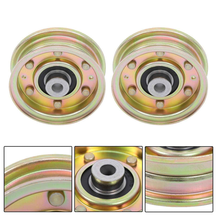 DURAFORCE For MTD 112-3687 300920 2 Flat Idler Pulley 756-0981A 756-04224 7560981 956-0981
