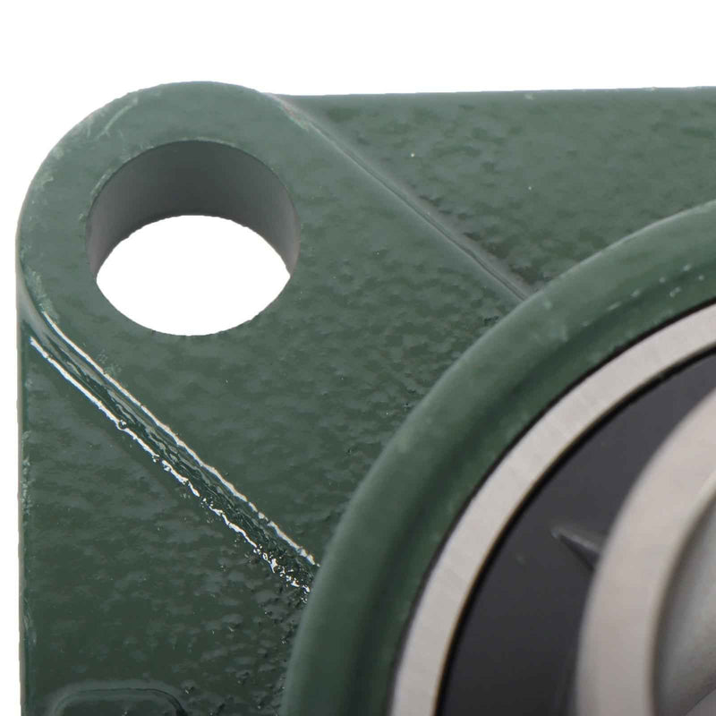 DURAFORCE New 6 Pack UCF210-32 4 Bolt Solid Base Pillow Block Flange Bearing 2" Bore
