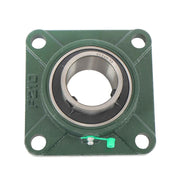 DURAFORCE New 6 Pack UCF210-32 4 Bolt Solid Base Pillow Block Flange Bearing 2" Bore