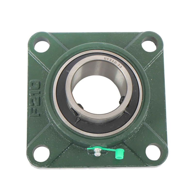 DURAFORCE New 6 Pack UCF210-32 4 Bolt Solid Base Pillow Block Flange Bearing 2" Bore