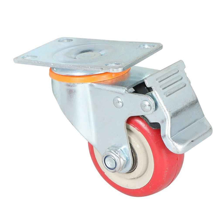 DURAFORCE 4 pcs 3" Heavy Duty Castor Wheels,100kg Loading Rate Trolley Bench