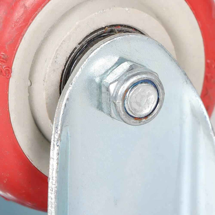 DURAFORCE 4 pcs 3" Heavy Duty Castor Wheels,100kg Loading Rate Trolley Bench