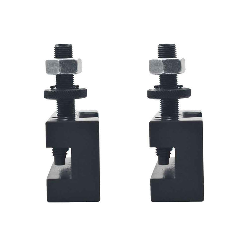 2Pcs AXA #1 250-101 Quick Change Tool Post Turning and Facing Holder For Lathe
