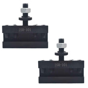 2Pcs AXA #1 250-101 Quick Change Tool Post Turning and Facing Holder For Lathe