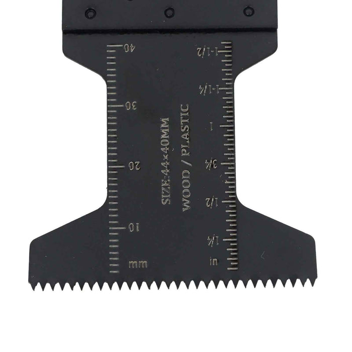 DURAFORCE 15Pcs 1-3/8" & 15Pcs 1-3/4" Bi-Metal Oscillating Multi Tool Saw Blades Set 30Pcs