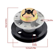 DURAFORCE 3 Pack Spindle Assy For John Deere 44" 48" 54" Deck AM121342 AM115528 AM115720
