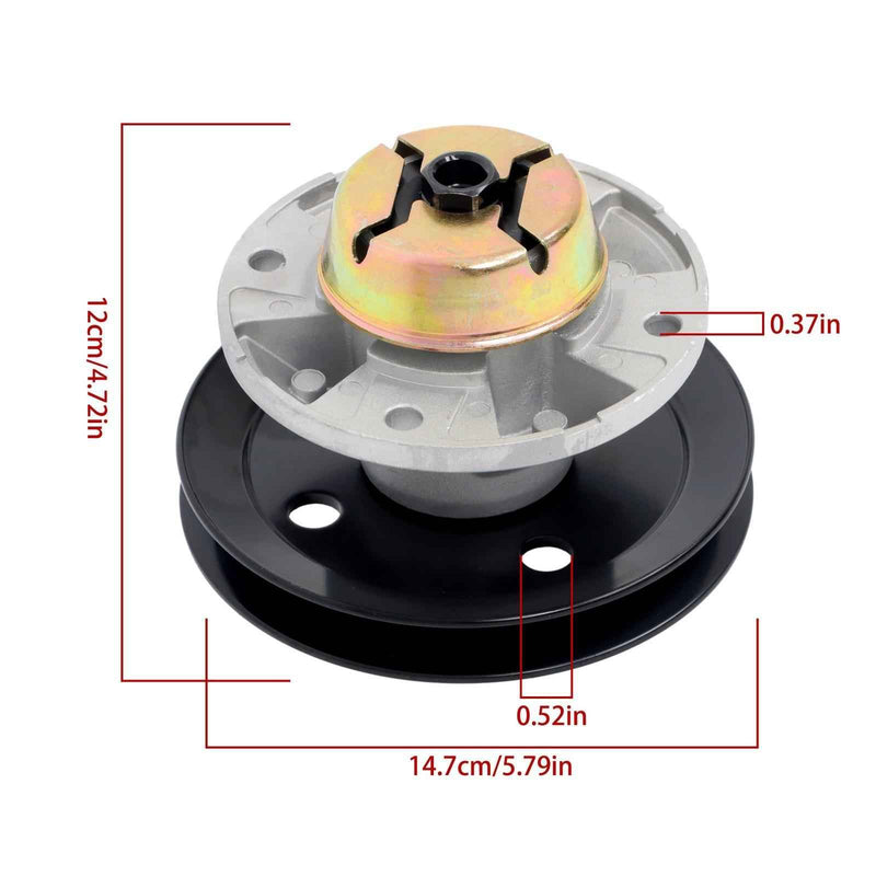 DURAFORCE 3 Pack Spindle Assy For John Deere 44" 48" 54" Deck AM121342 AM115528 AM115720
