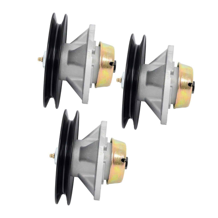 DURAFORCE 3 Pack Spindle Assy For John Deere 44" 48" 54" Deck AM121342 AM115528 AM115720