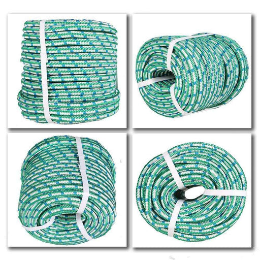 DURAFORCE 1/2" x 150' FT Braided Heavy Duty Braid Polyester Arborist Rigging Rope Garden