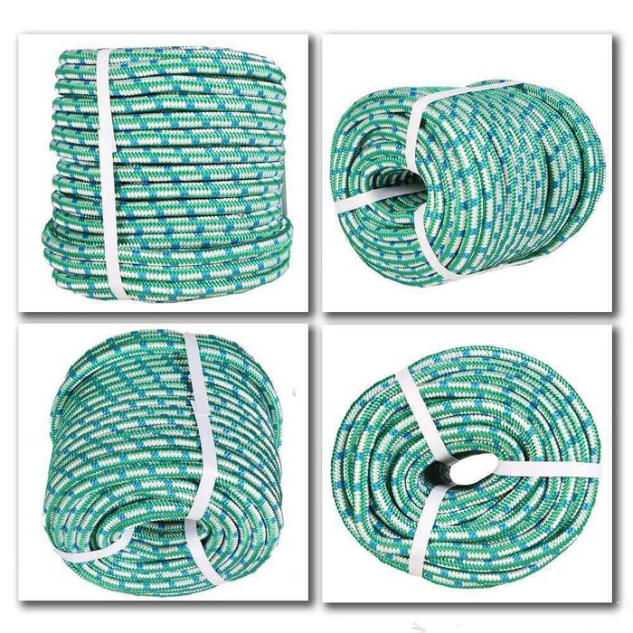 DURAFORCE 1/2" x 150' FT Braided Heavy Duty Braid Polyester Arborist Rigging Rope Garden