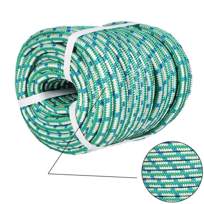 DURAFORCE 1/2" x 150' FT Braided Heavy Duty Braid Polyester Arborist Rigging Rope Garden