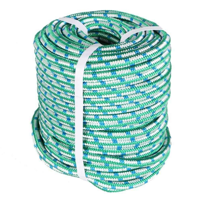 DURAFORCE 1/2" x 150' FT Braided Heavy Duty Braid Polyester Arborist Rigging Rope Garden