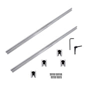 DURAFORCE 2Pack SBR16-1000mm Linear Rails & 4 Pack SBR16UU Carriage Bearing Blocks