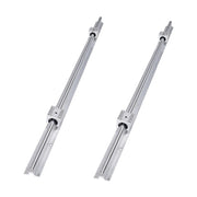 DURAFORCE 2Pack SBR16-1000mm Linear Rails & 4 Pack SBR16UU Carriage Bearing Blocks