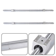 DURAFORCE 2Pack SBR16-1000mm Linear Rails & 4 Pack SBR16UU Carriage Bearing Blocks