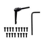 DURAFORCE 2Pack SBR16-1000mm Linear Rails & 4 Pack SBR16UU Carriage Bearing Blocks