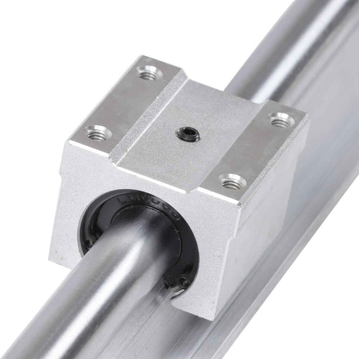DURAFORCE 2Pack SBR16-1000mm Linear Rails & 4 Pack SBR16UU Carriage Bearing Blocks