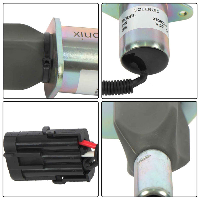 DURAFORCE Solenoid Valve 24V 3930234 SA-4335-24 for Cummins 6CT 8.3L For Komatsu Excavator