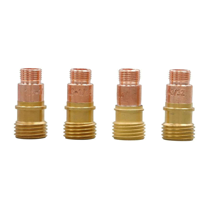 DURAFORCE New for WP-17/18/26 87Pcs TIG Welding Torch Stubby Gas Lens Pyrex Glass Cup Kit