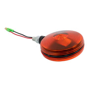 DURAFORCE 2 Pcs 3C081-75870 W9501-66001 Round Side Marker Light Lamp Dual Face Turn Signal
