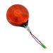 DURAFORCE 2 Pcs 3C081-75870 W9501-66001 Round Side Marker Light Lamp Dual Face Turn Signal