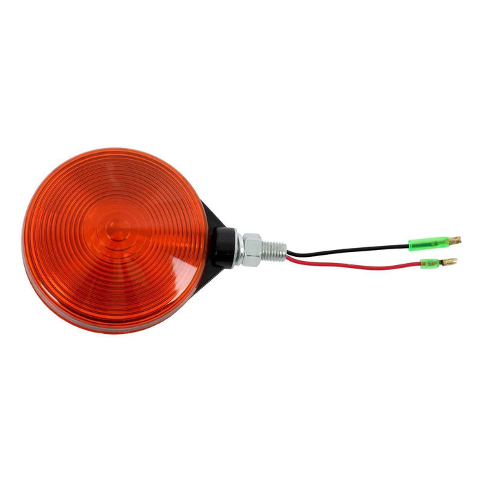 DURAFORCE 2 Pcs 3C081-75870 W9501-66001 Round Side Marker Light Lamp Dual Face Turn Signal