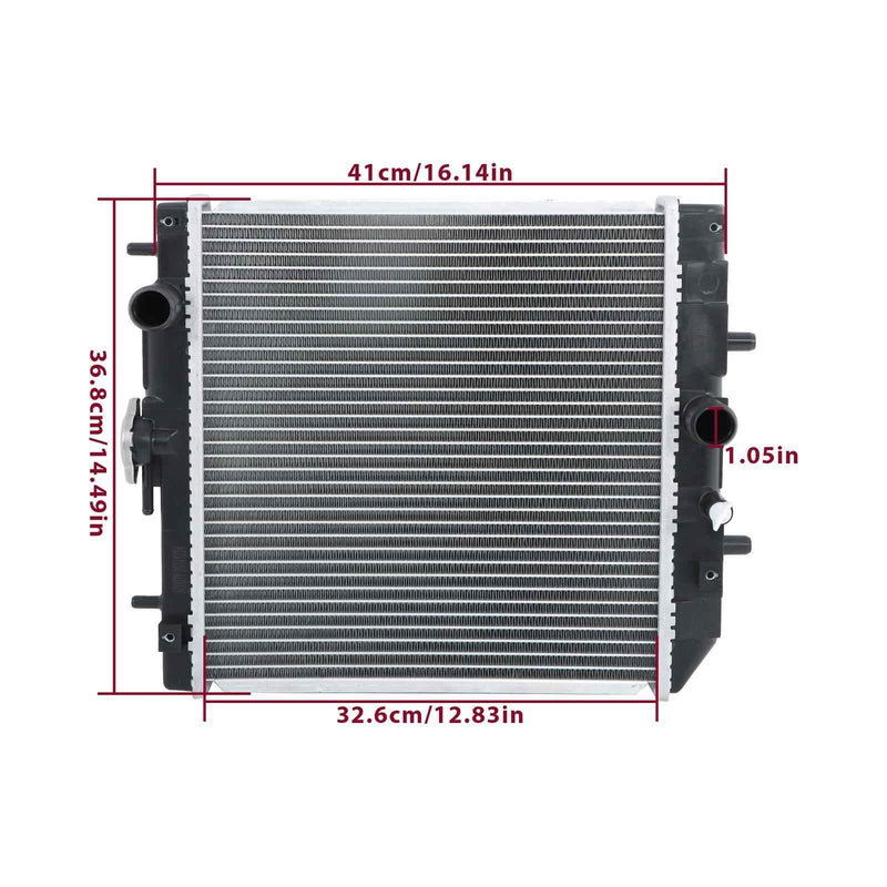 DURAFORCE Radiator K7561-85210 For Kubota RTV900T5-H/T2 RTV900T9 RTV900T RTV900T6 RTV900