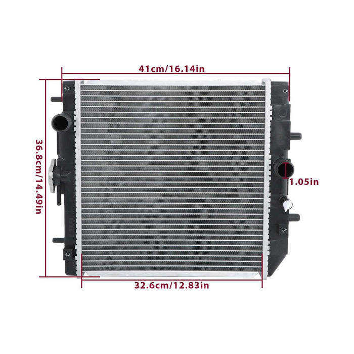 DURAFORCE Radiator K7561-85210 For Kubota RTV900T5-H/T2 RTV900T9 RTV900T RTV900T6 RTV900