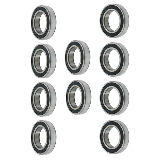 DURAFORCE 6009-2RS 10Pcs Sealed 45mm Inner Dia 75mm OD 16mm Deep Groove Ball Bearings