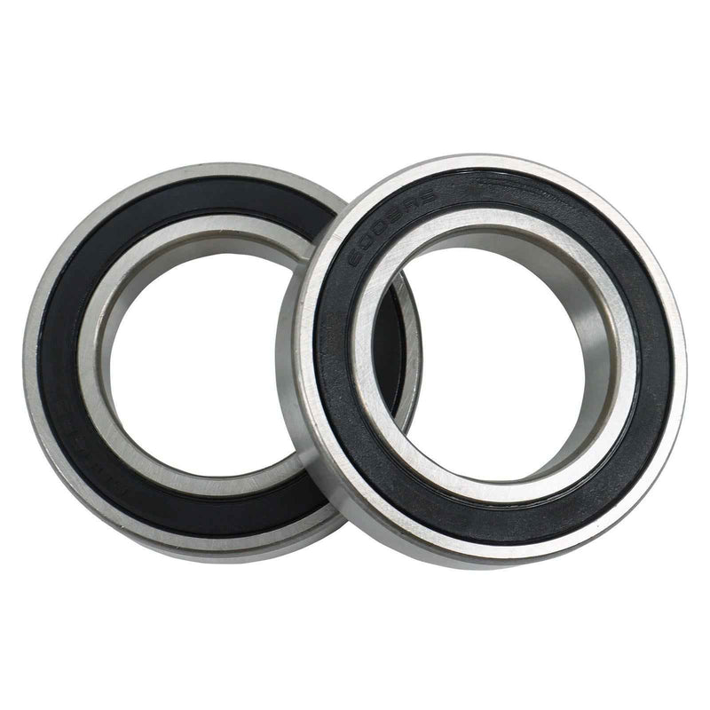 DURAFORCE 6009-2RS 10Pcs Sealed 45mm Inner Dia 75mm OD 16mm Deep Groove Ball Bearings