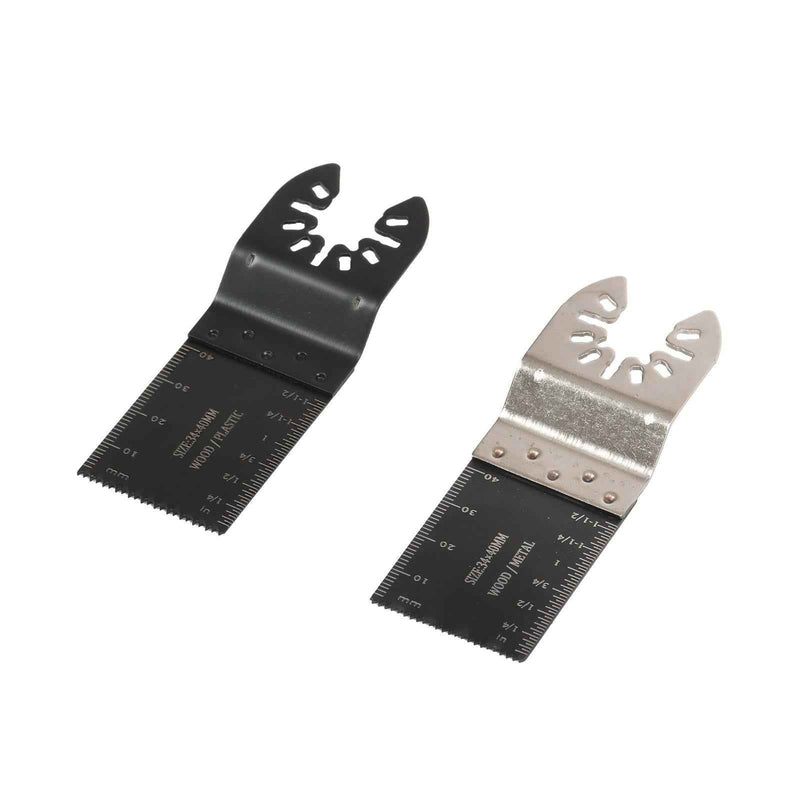 DURAFORCE New For Wood Metal Plastics Saw Blades 35 × Oscillating Premium Multitool Kit