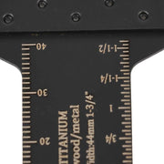DURAFORCE New For Wood Metal Plastics Saw Blades 35 × Oscillating Premium Multitool Kit