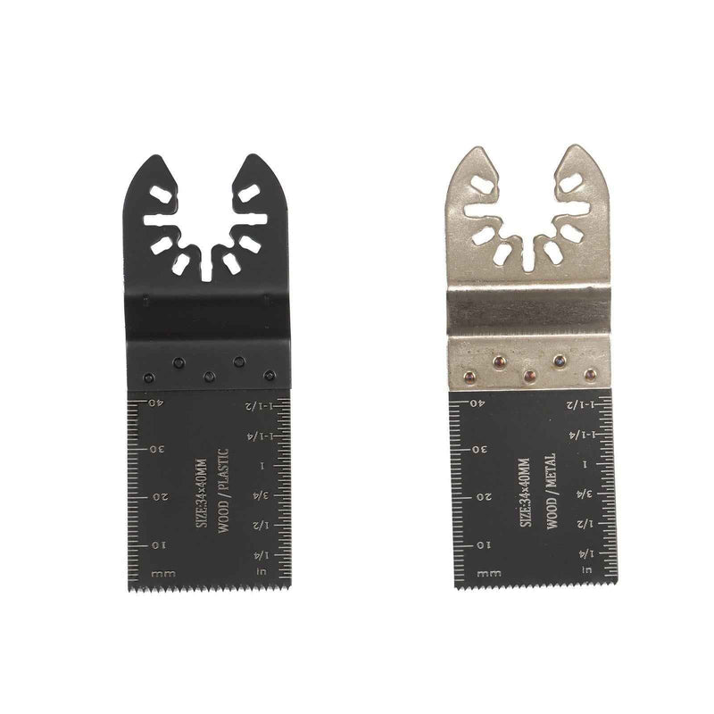 DURAFORCE New For Wood Metal Plastics Saw Blades 35 × Oscillating Premium Multitool Kit